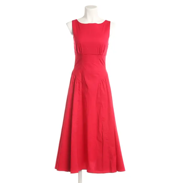 Cocktailkleid, in Rot, Baumwolle, Staud