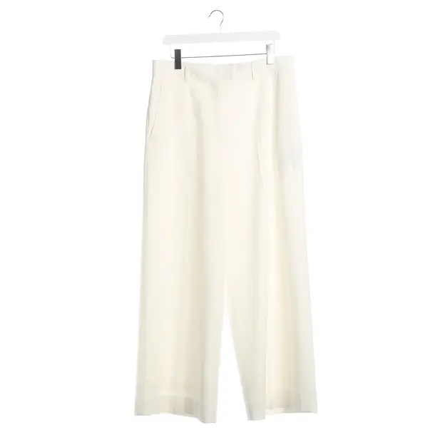 Pantaloni, in Bianco, Viscosa, Negozio Frankie