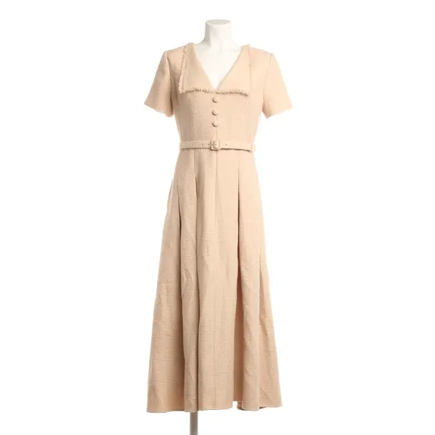 Dress, in Beige, Polyester, Roland Mouret