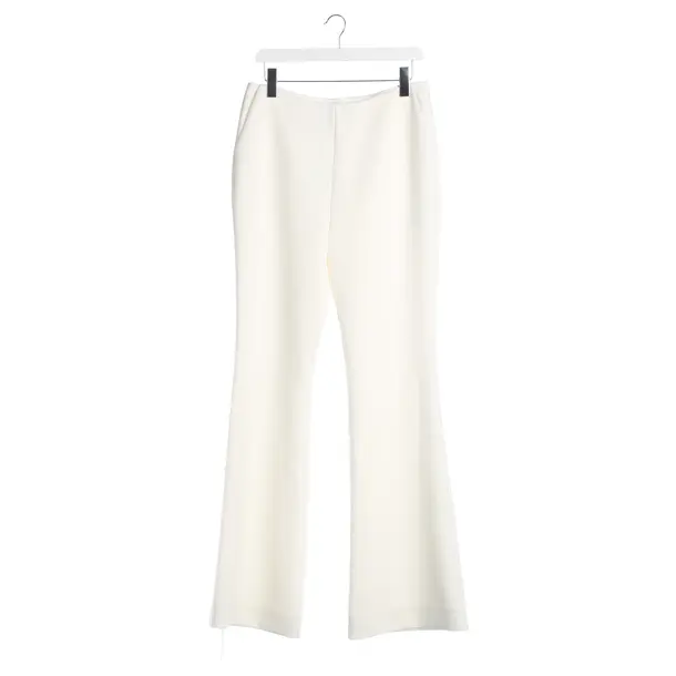 Pants, in White, Polyester, Roland Mouret