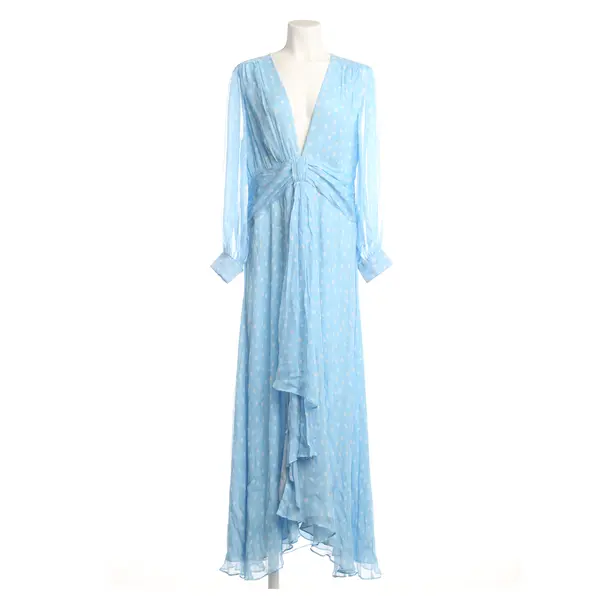 Cocktailkleid, in Hellblau, Viskose, Rixo