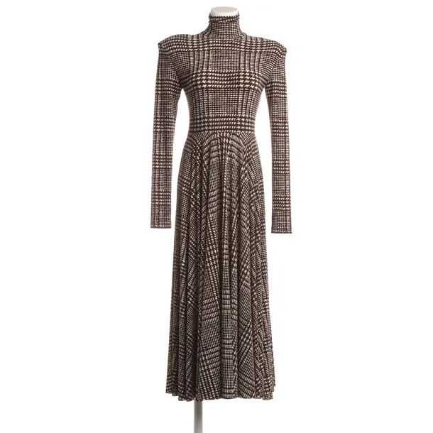 Dress, in Brown, Polyester, Norma Kamali