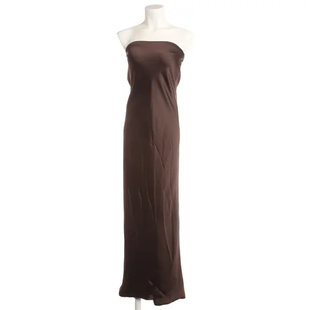 Cocktail Dress, in Dark Brown, Polyester, Norma Kamali