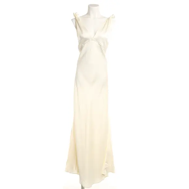 Cocktail Dress, in Cream, Acetate, Victoria Beckham