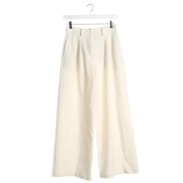 Pants, in Beige, Wool, Max Mara
