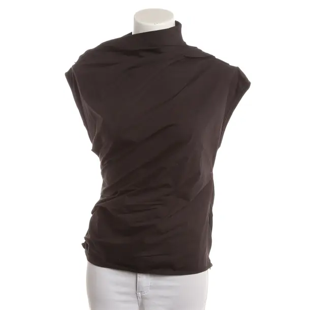 Top, in Black, Cotton, Ganni