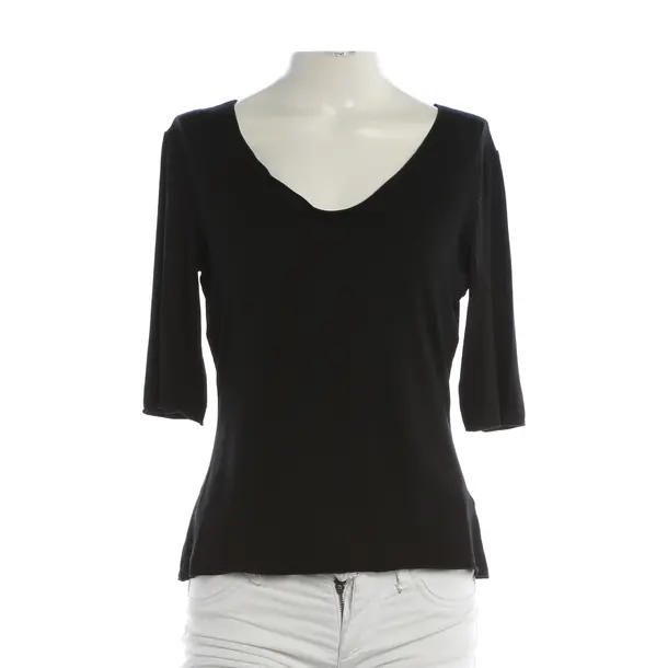 Shirt, in Black, Viscose, Armani Collezioni