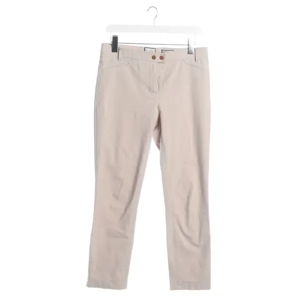 Pants, in Beige, Cotton, Seductive
