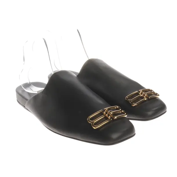 Mules, in Schwarz, Balenciaga