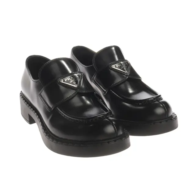 Loafers, in Black, Prada
