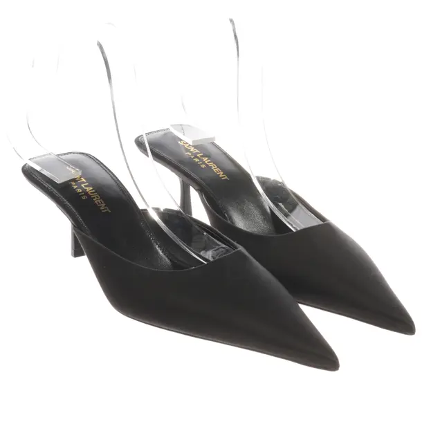 Muli alti, in Nero, Saint Laurent