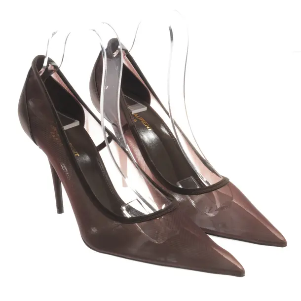 Pumps, in Dark Brown, Saint Laurent