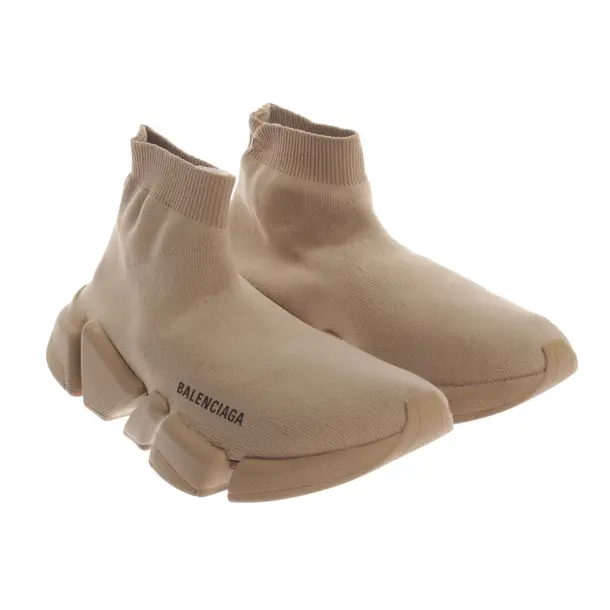 High-Top Sneakers, in Light Brown, Balenciaga