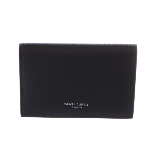 Geldbörse, in Schwarz, Leder, Saint Laurent