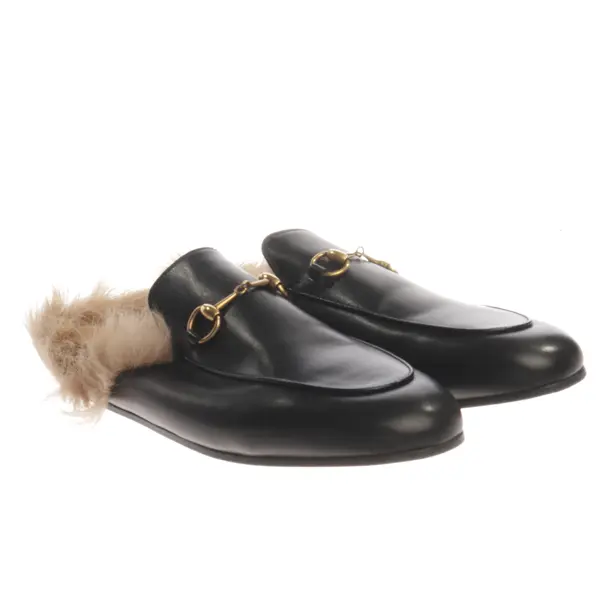 Mules, in Schwarz, Gucci