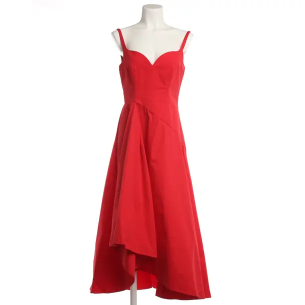 Cocktail Dress, in Red, Cotton, Alexander McQueen