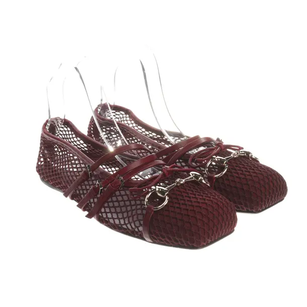 Ballerine, in Bordeaux, Gucci