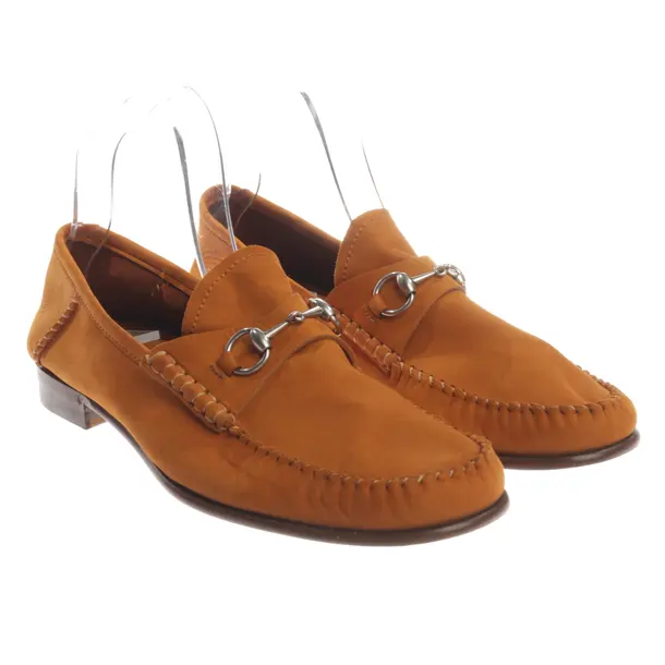 Loafers, in Orange, Gucci