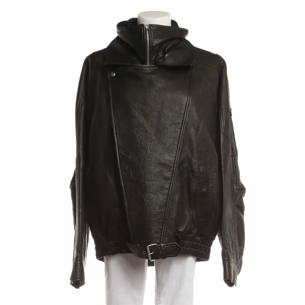 LeatherJacket, in Black, Leather, Saint Laurent