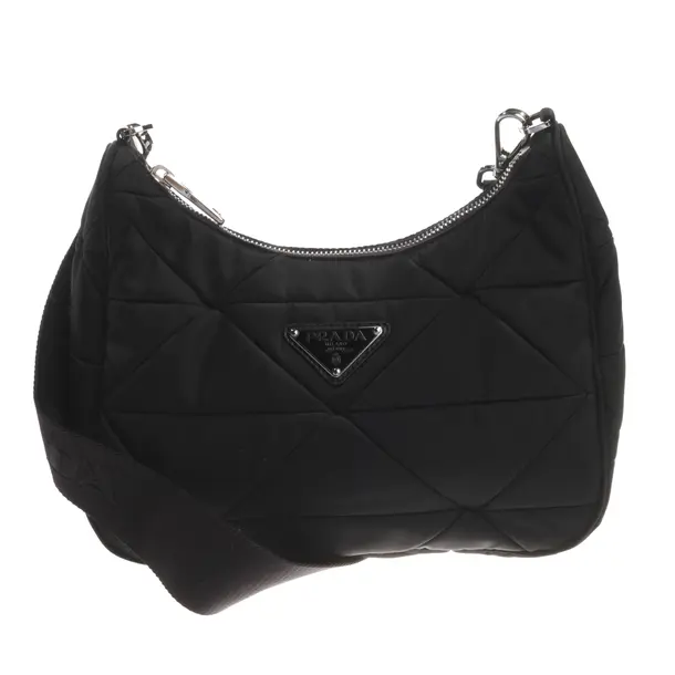 Cross Body Bag, in Black, Polyamide, Prada