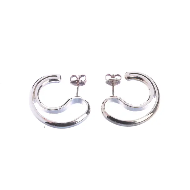 Ohrringe, in Silber, 925er Sterling Silber, Bottega Veneta