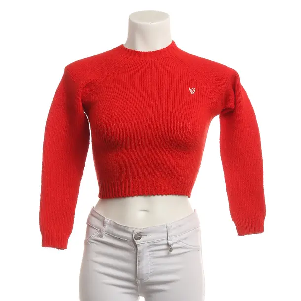 Jumper, in Red, Cotton, Acne Studios
