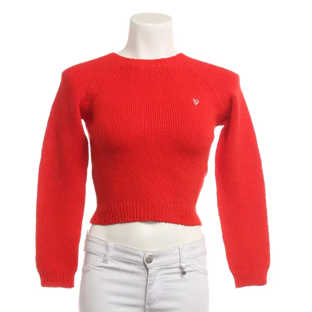 Jumper, in Red, Cotton, Acne Studios