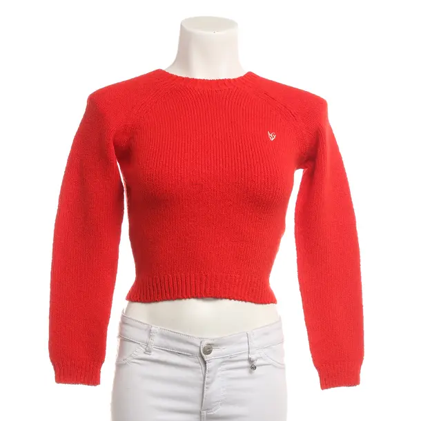 Jumper, in Red, Cotton, Acne Studios