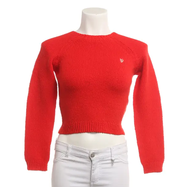 Pullover, in Rot, Baumwolle, Acne Studios