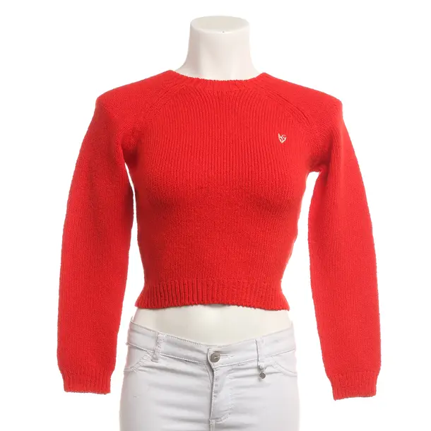 Pullover, in Rot, Baumwolle, Acne Studios