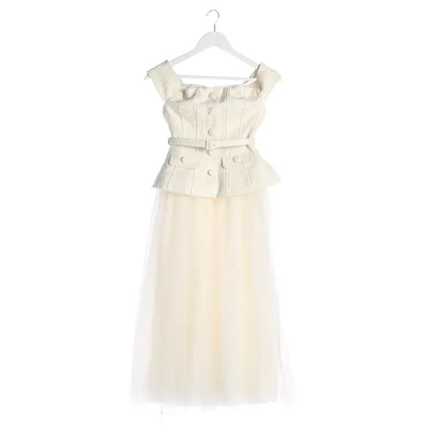 Cocktailkleid, in Beige, Polyester, self-portrait