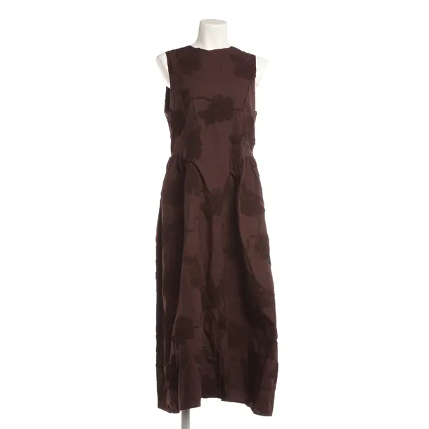 Dress, in Dark Brown, Cotton, Rotate Birger Christensen
