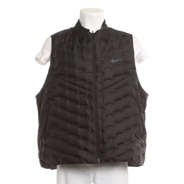Vest, in Black, Polyester, Nike