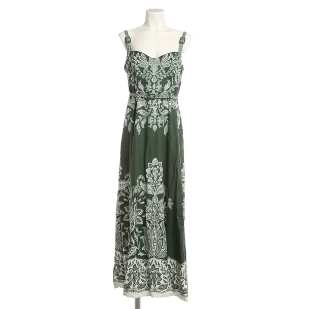 Kleid, in Grün, Leinen, Farm Rio