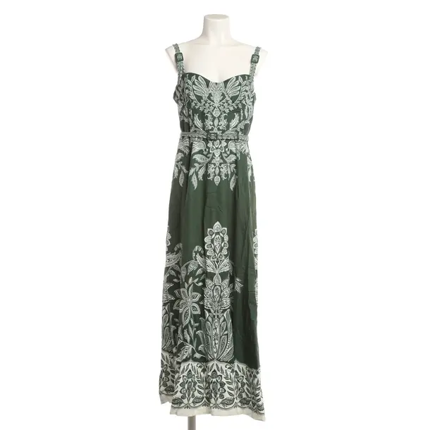 Kleid, in Grün, Leinen, Farm Rio