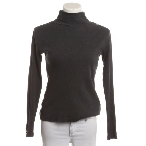 Long Sleeve Shirt, in Dark Gray, Cotton, Ralph Lauren Black Label