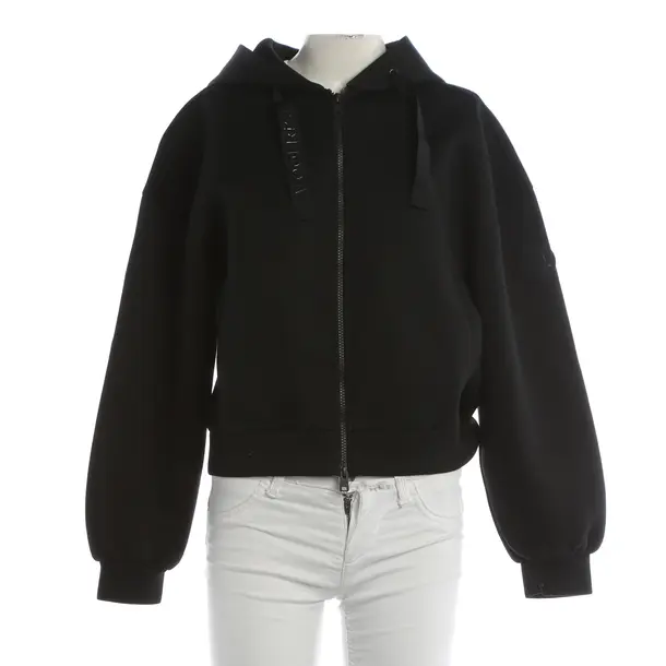 Zip-up Hoodie, in Black, Viscose, Woolrich