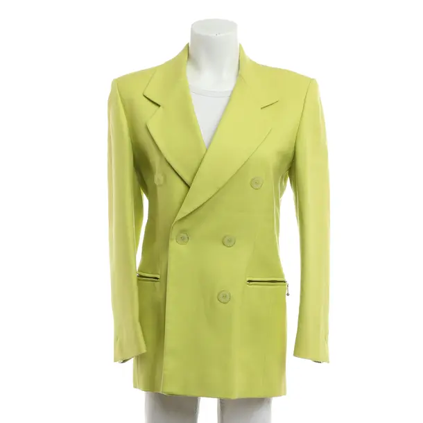 Blazer, in Hellgrün, Baumwolle, Escada