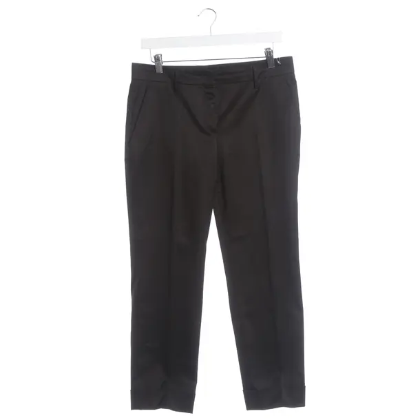 Pants, in Black, Cotton, Prada