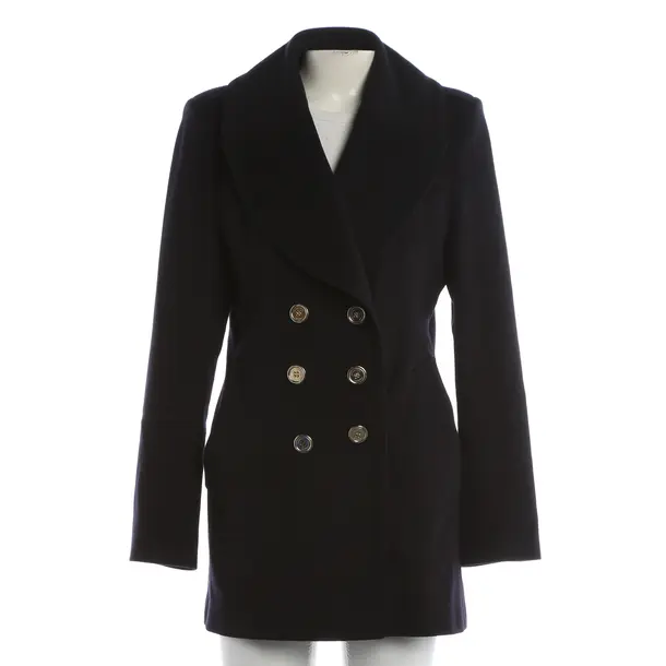 Mid-Season Jacket, in Navy, Wool, Burberry London