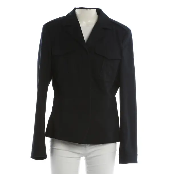 Blazer, in Navy, Cotton, Strenesse