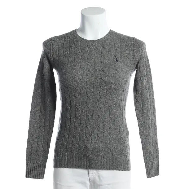 Pullover, in Hellgrau, Wolle, Polo Ralph Lauren