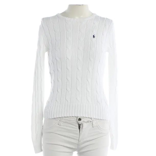 Pullover, in Weiß, Baumwolle, Polo Ralph Lauren