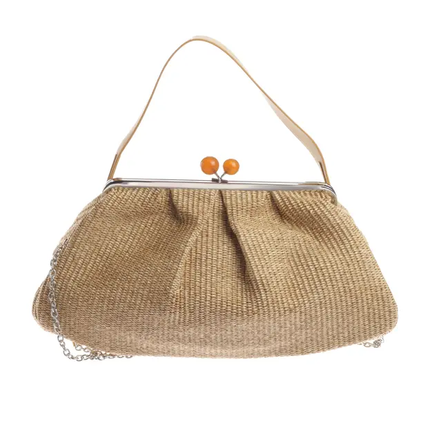 Schultertasche, in Hellbraun, Polyester, Max Mara