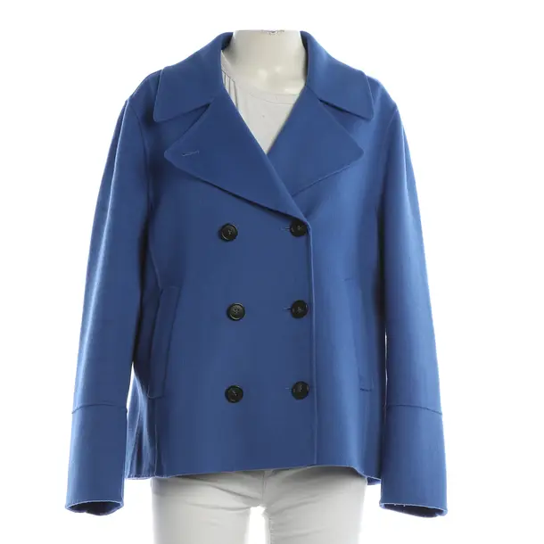 Übergangsjacke, in Blau, Wolle, Max Mara