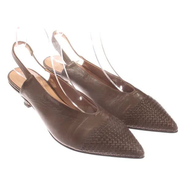 Slingbacks, in Braun, Pomme d´or