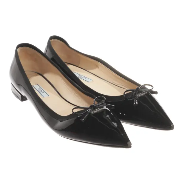 Ballerinas, in Schwarz, Prada