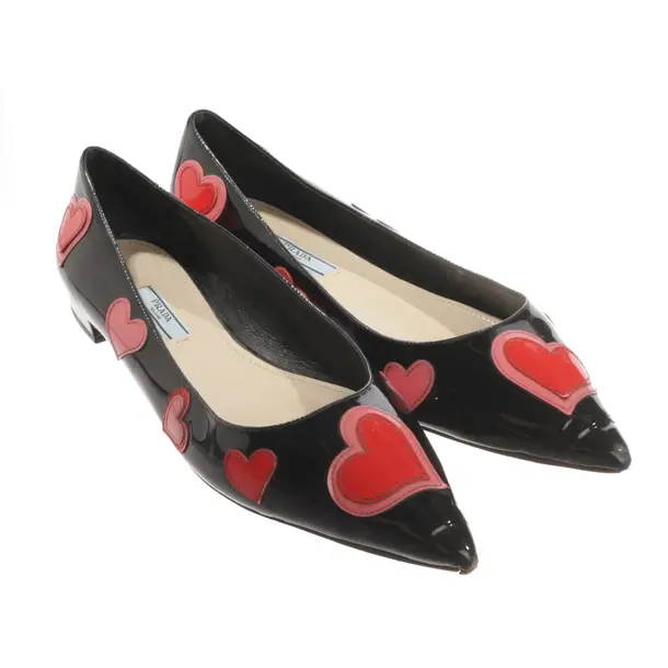 Ballerine, in Nero, Prada