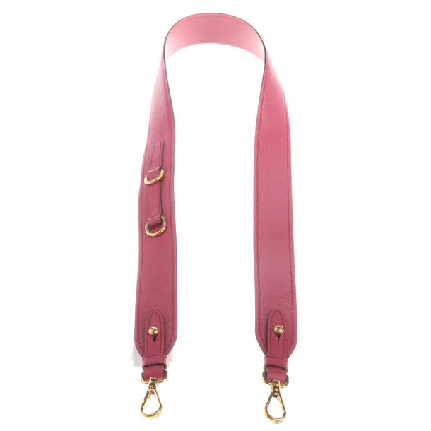 Shoulder Strap, in Pink, Leather, Prada