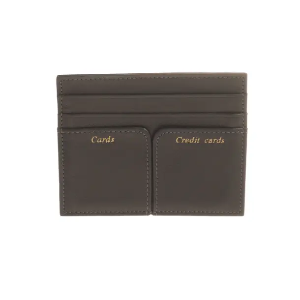 Etui, in Grau, Leder, Maison Martin Margiela